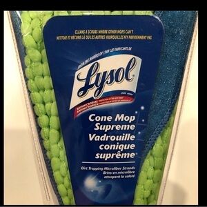 5/$10 Dual Action Microfiber Cone Mop Supreme Refill Wash & Reuse Clean & Scrub